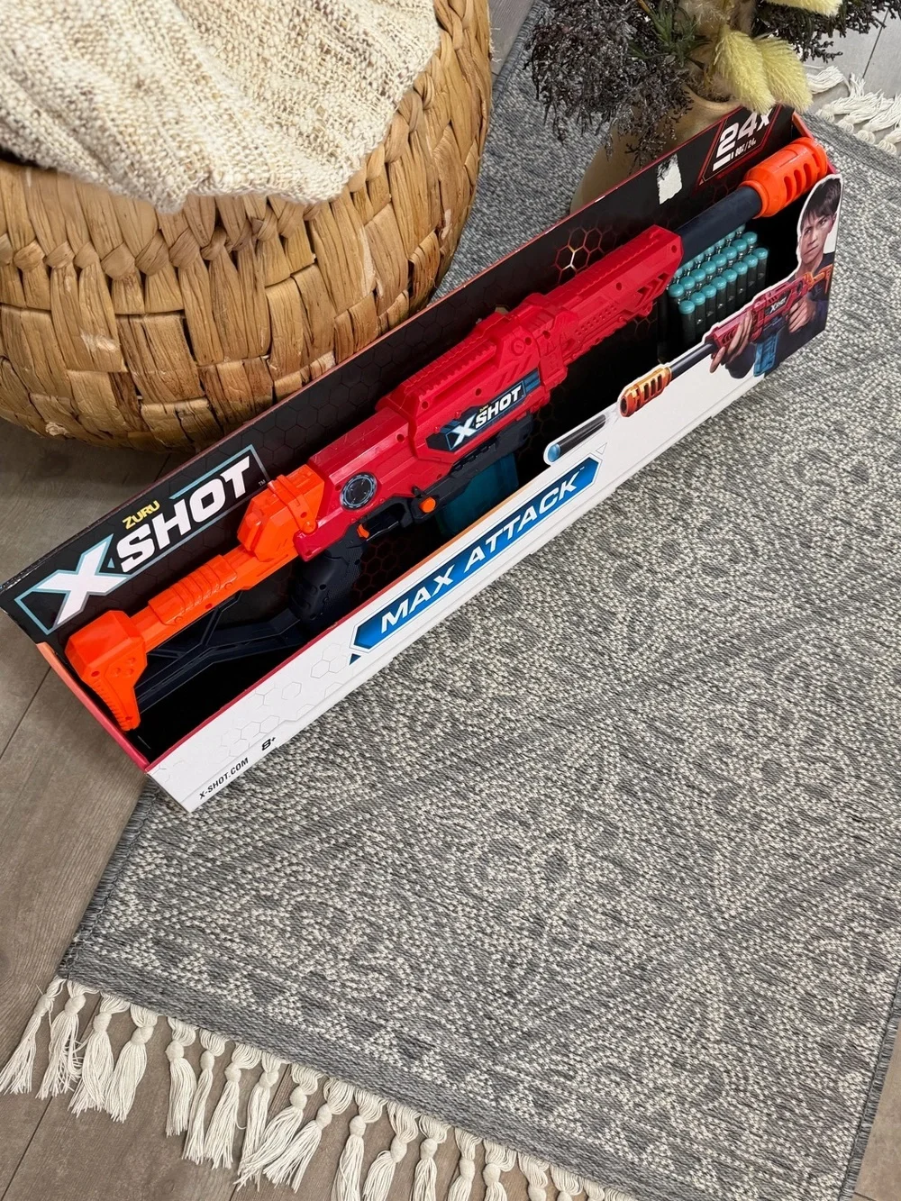 New Zuru X-Shot Max Attack Foam Dart Gun